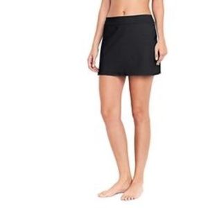 lands End, Long swim skirt with tummy control NWOT